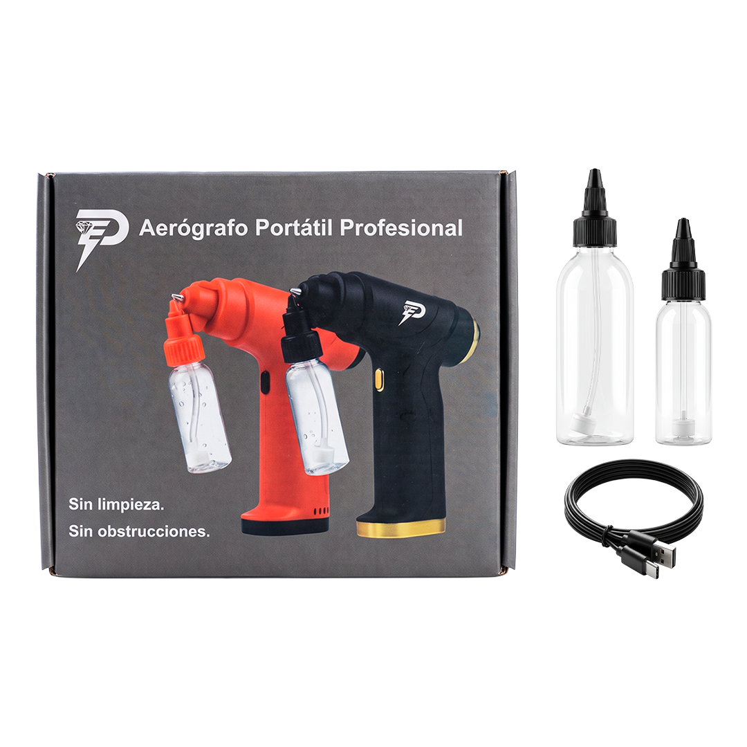 AEROGRAFO PORTATIL ELEMENT NEGRO