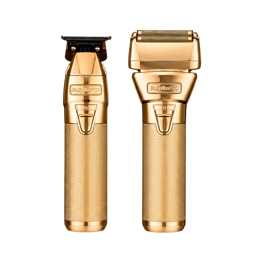 COMBO BABYLISS TRIMMER + SHAVER FX ONE DORADO