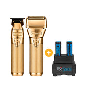 COMBO BABYLISS TRIMMER + SHAVER FX ONE DORADO