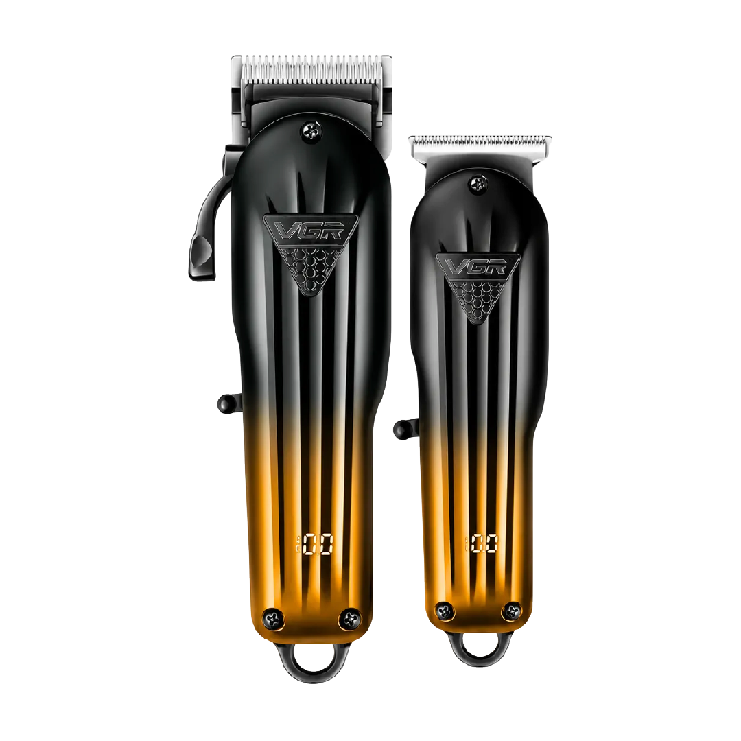 COMBO VGR 646 CLIPPER + TRIMMER DORADO