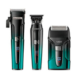 COMBO VGR 694 CLIPPER+TRIMMER+SHAVER VERDE