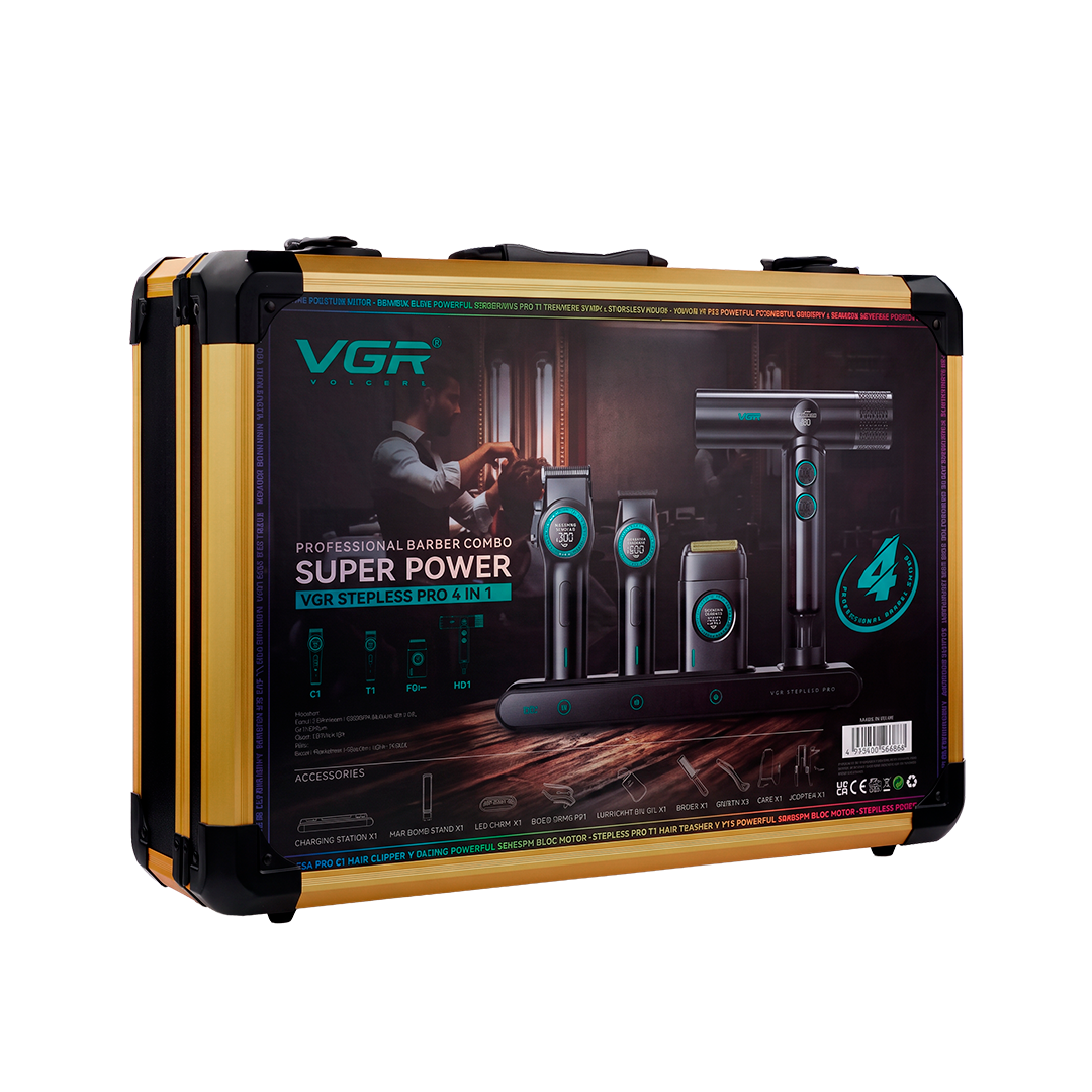 COMBO VGR STEPLESS PRO 4 EN 1 NEGRO