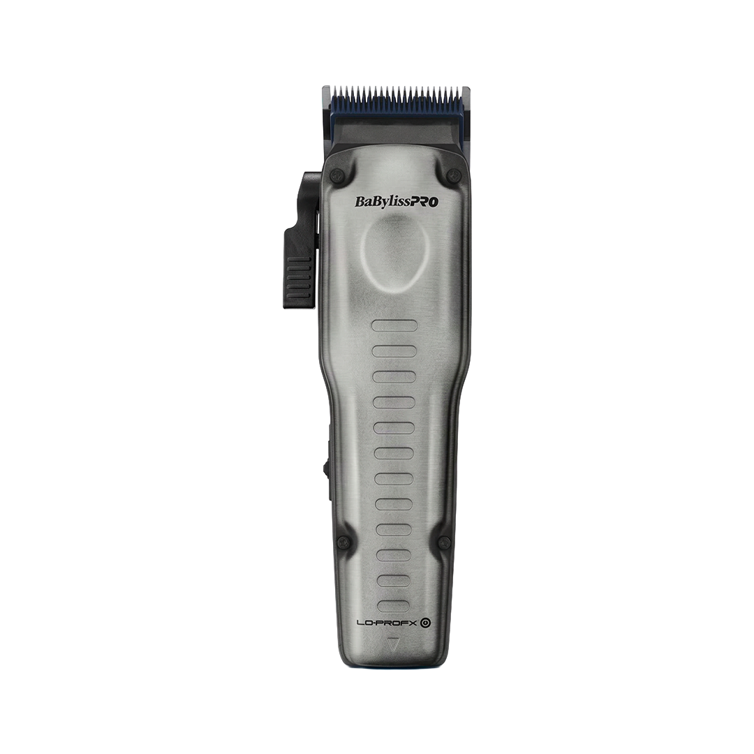 Cortadora Babyliss color plateado.