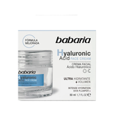 CREMA FACIAL BABARIA 50ML ACIDO HIALURONICO