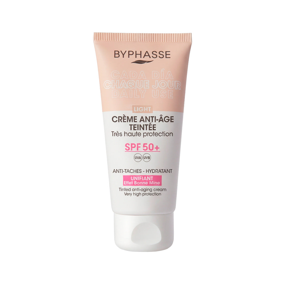 CREMA FACIAL ANTIEDAD BYPHASSE X 50ML SPF LIGHT