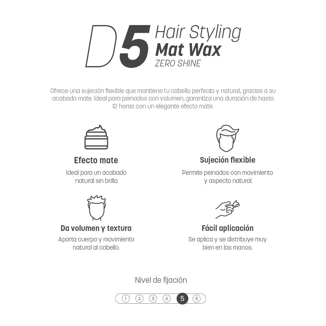 CERA DORSH  150ML  MATTE D5