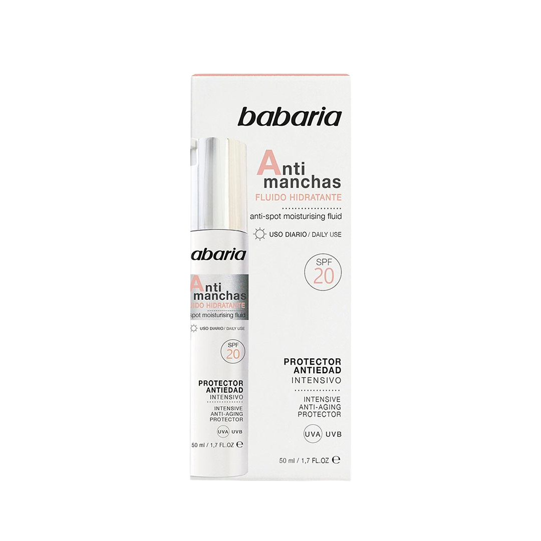FLUIDO HIDRATANTE ANTIMANCHAS BABARIA 50ML