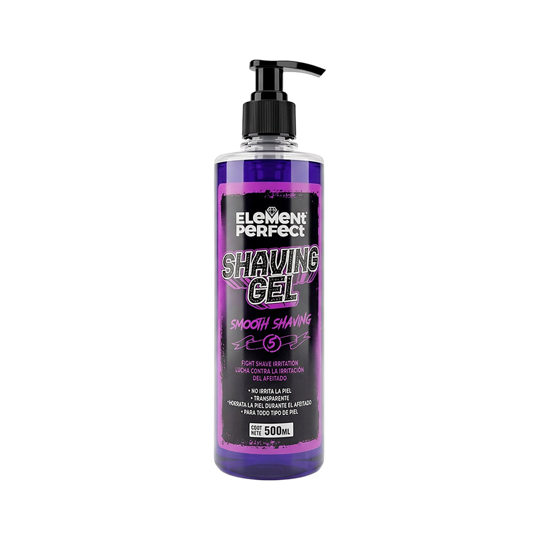 GEL DE AFEITAR ELEMENT 500ML MORADO