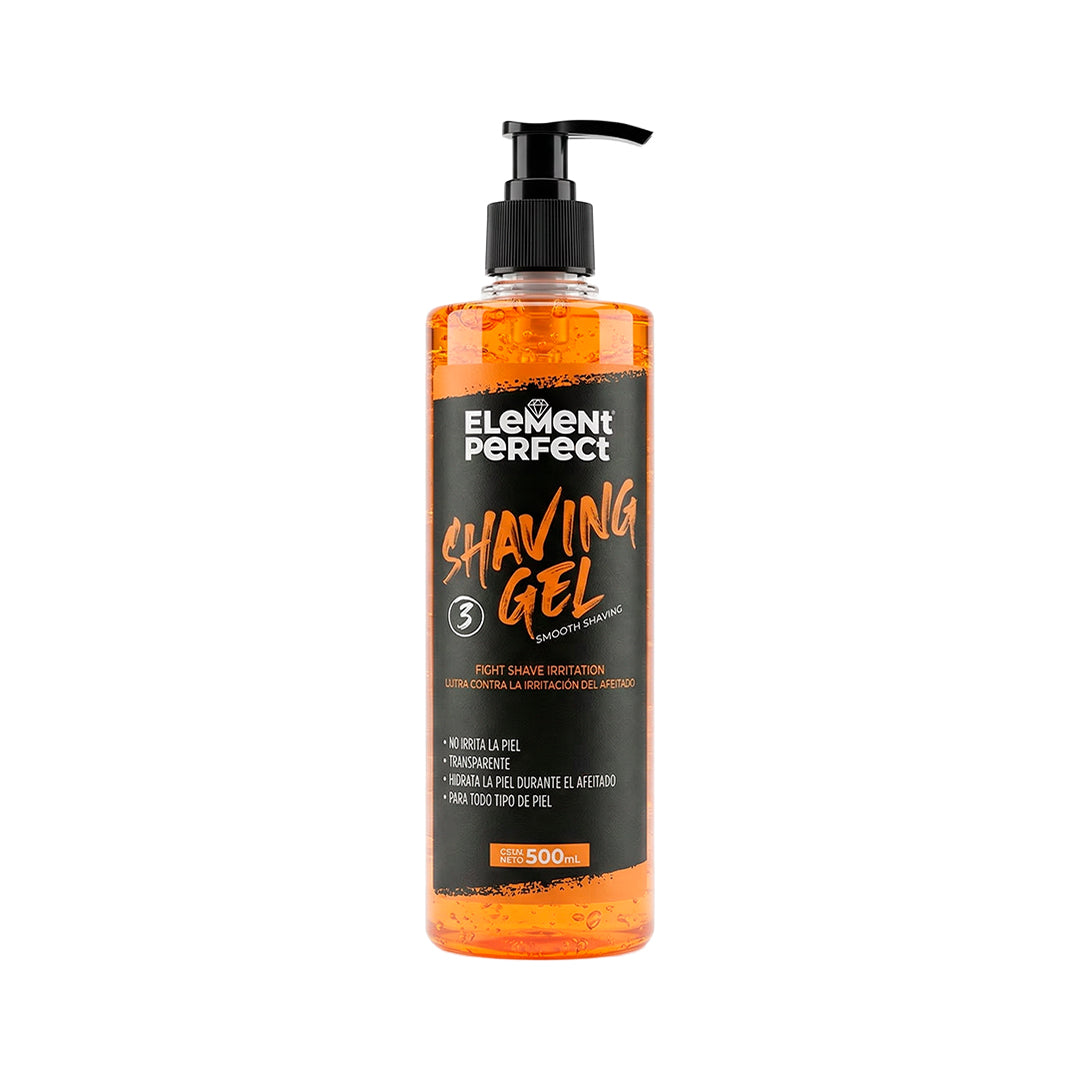 GEL DE AFEITAR ELEMENT 500ML NARANJA