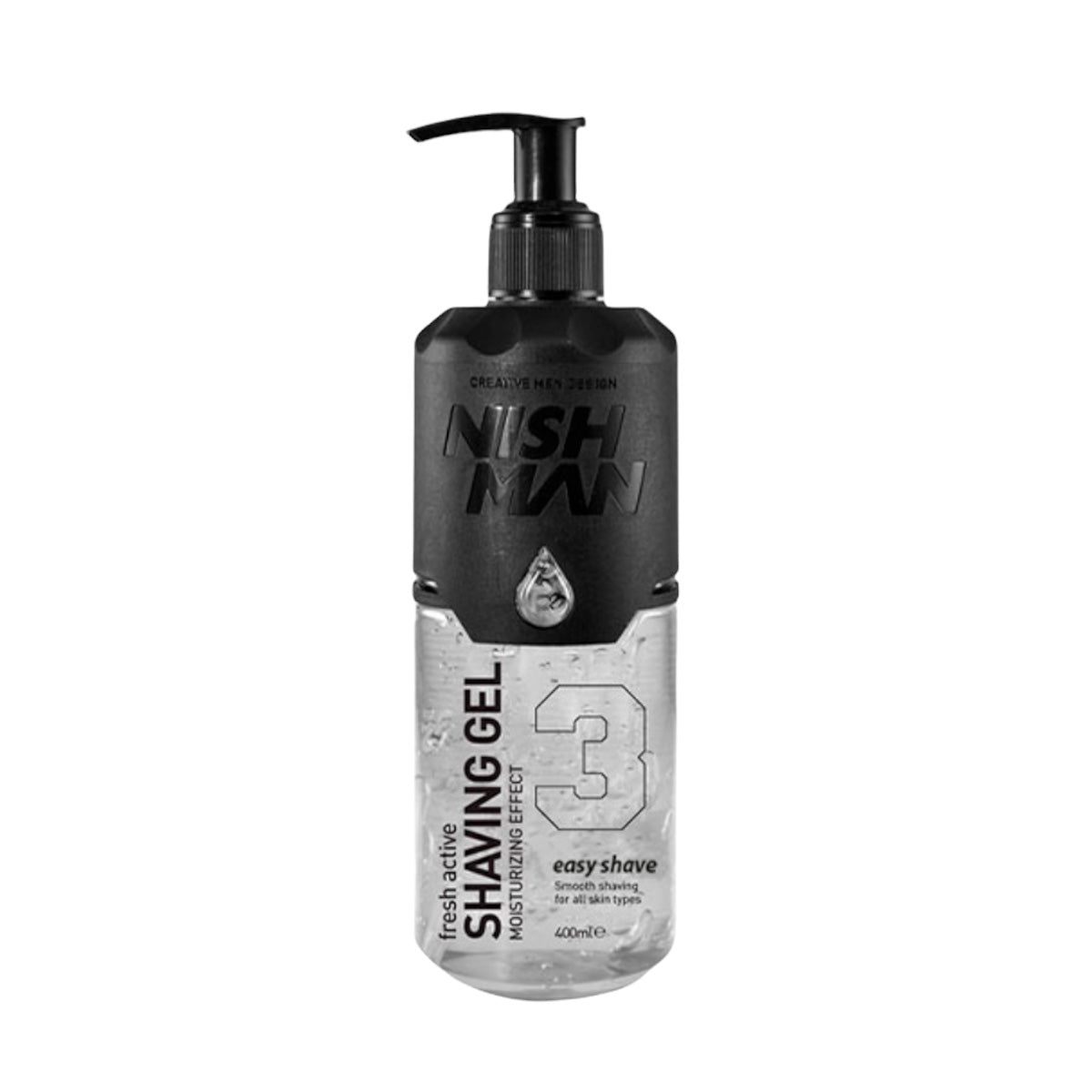 GEL DE AFEITAR NISHMAN 400ML N°3