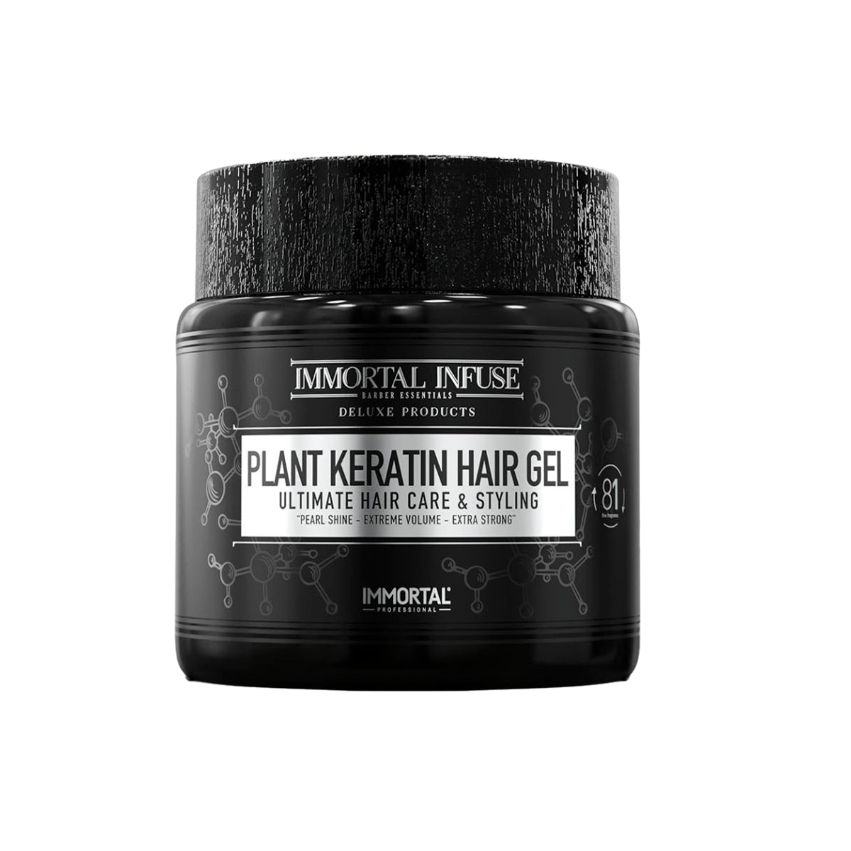 GEL DE CABELLO IMMORTAL 500ML KERATIN