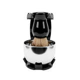 KIT BROCHA DE AFEITAR METAL