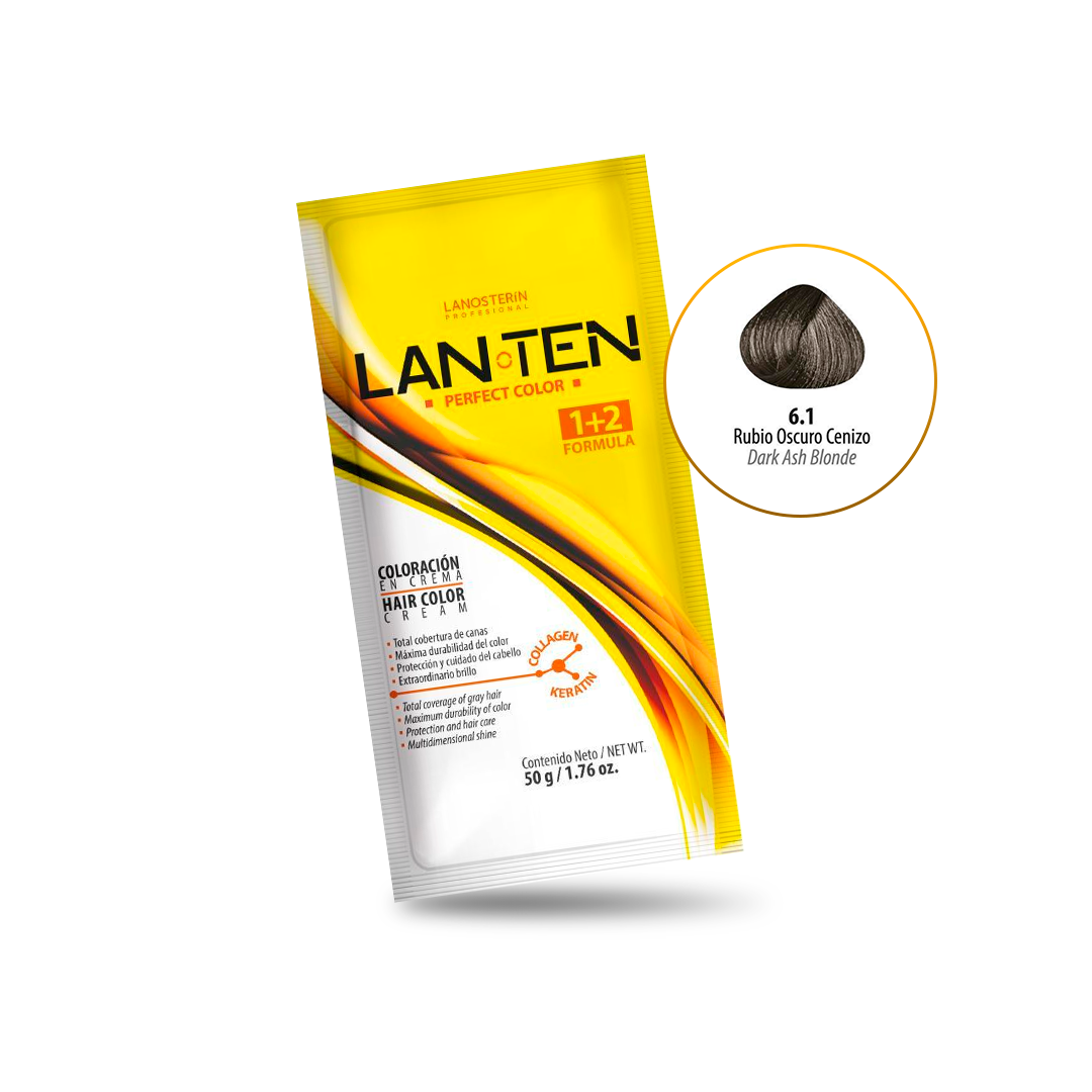 LANTEN RUBIO OSCURO CENIZO SACHET 50G 6.1