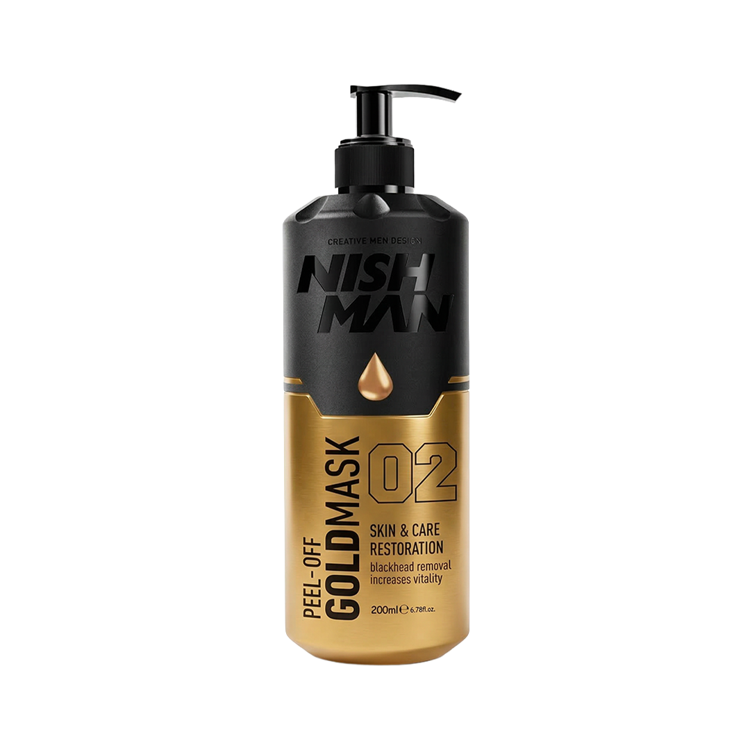 MASCARILLA NISHMAN 200ML DORADA