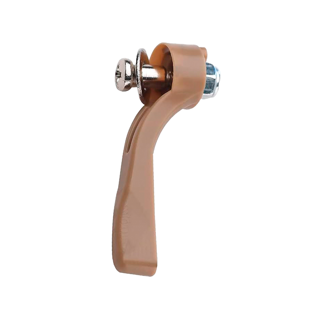 PALANCA CLIPPER + TORNILLOS MARRON