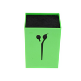 PORTA TIJERA CUADRADO VERDE