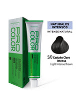 PRO COLOR TINTE 5/0 CASTAÑO CLARO INTENSO 70G