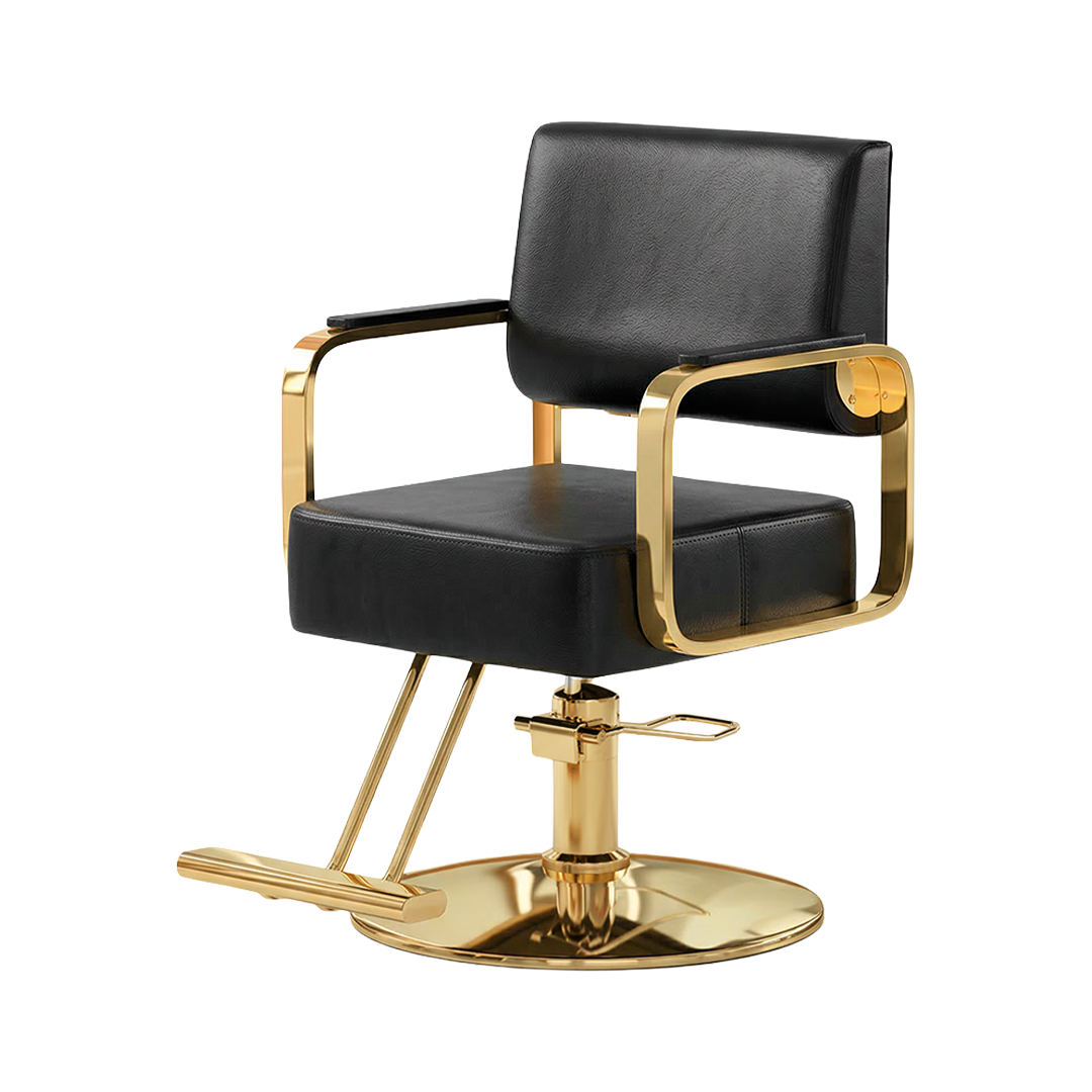 SILLA BARBERIA/SALON S -01 GOLD