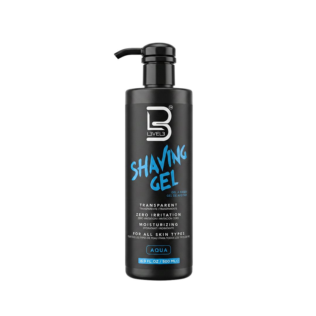 GEL DE AFEITAR LEVEL3 500ml AQUA