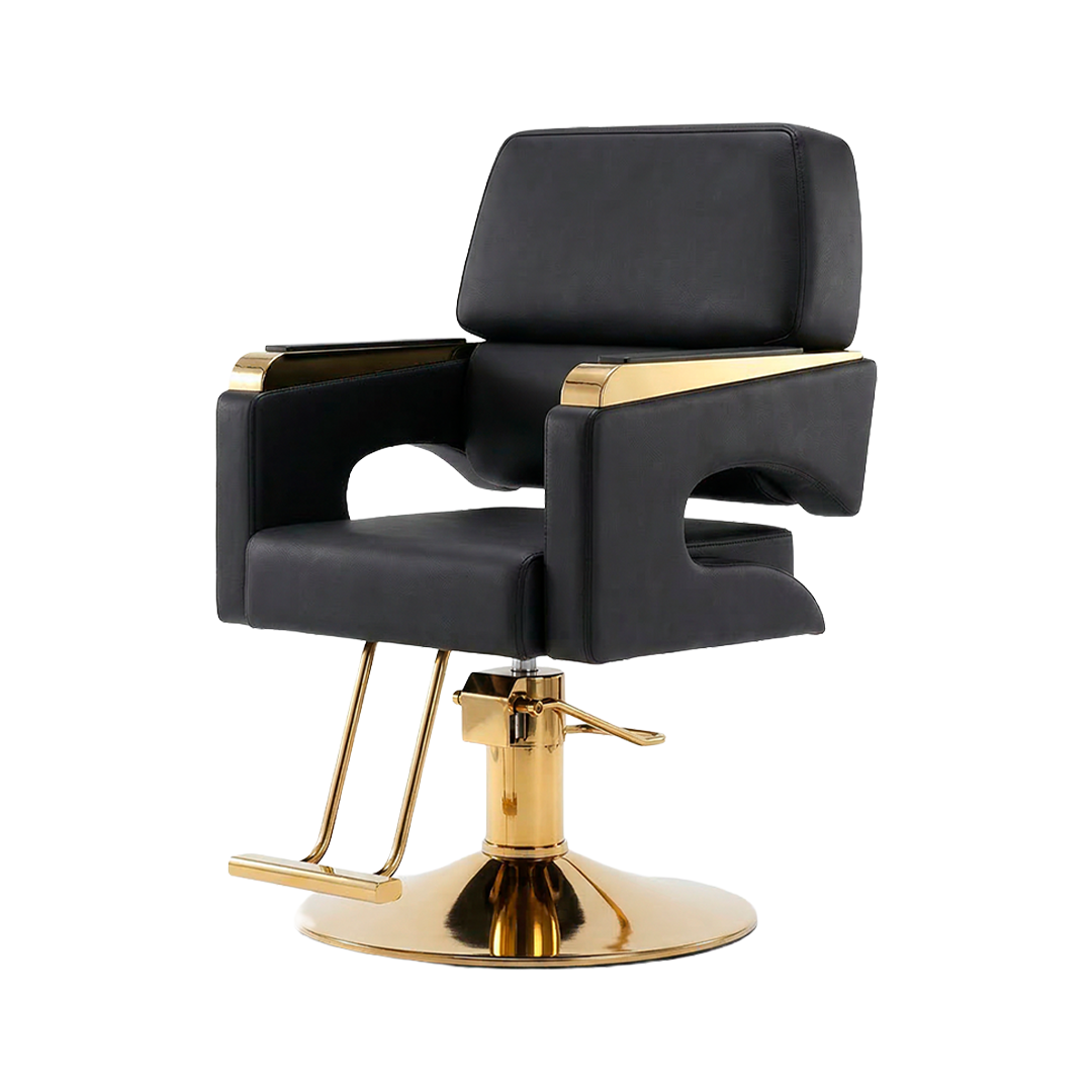 SILLA BARBERIA/SALON SL-02 GOLD