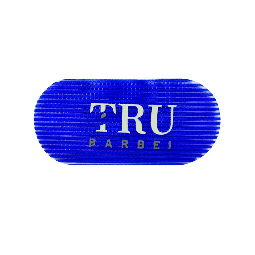 SUJETADOR CABELLO 2 PCS TRU BARBER AZUL