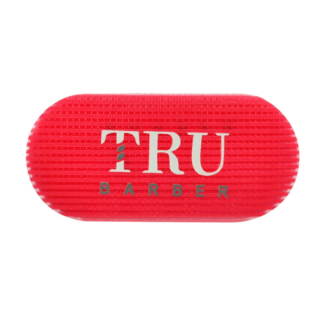 SUJETADOR  CABELLO  2 PCS  TRU BARBER ROJO