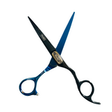 TIJERA FILO DULCE WAHL 6 AZUL CON NEGRO