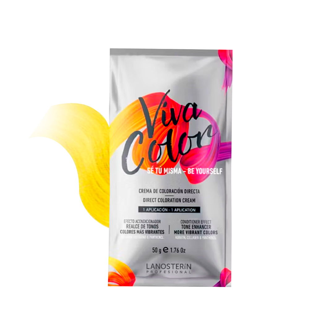 VIVA COLOR AMARILLO SACHET 50GR