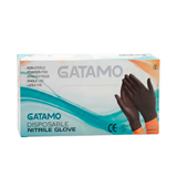 GUANTES NITRILO ELEMENT NEGRO S