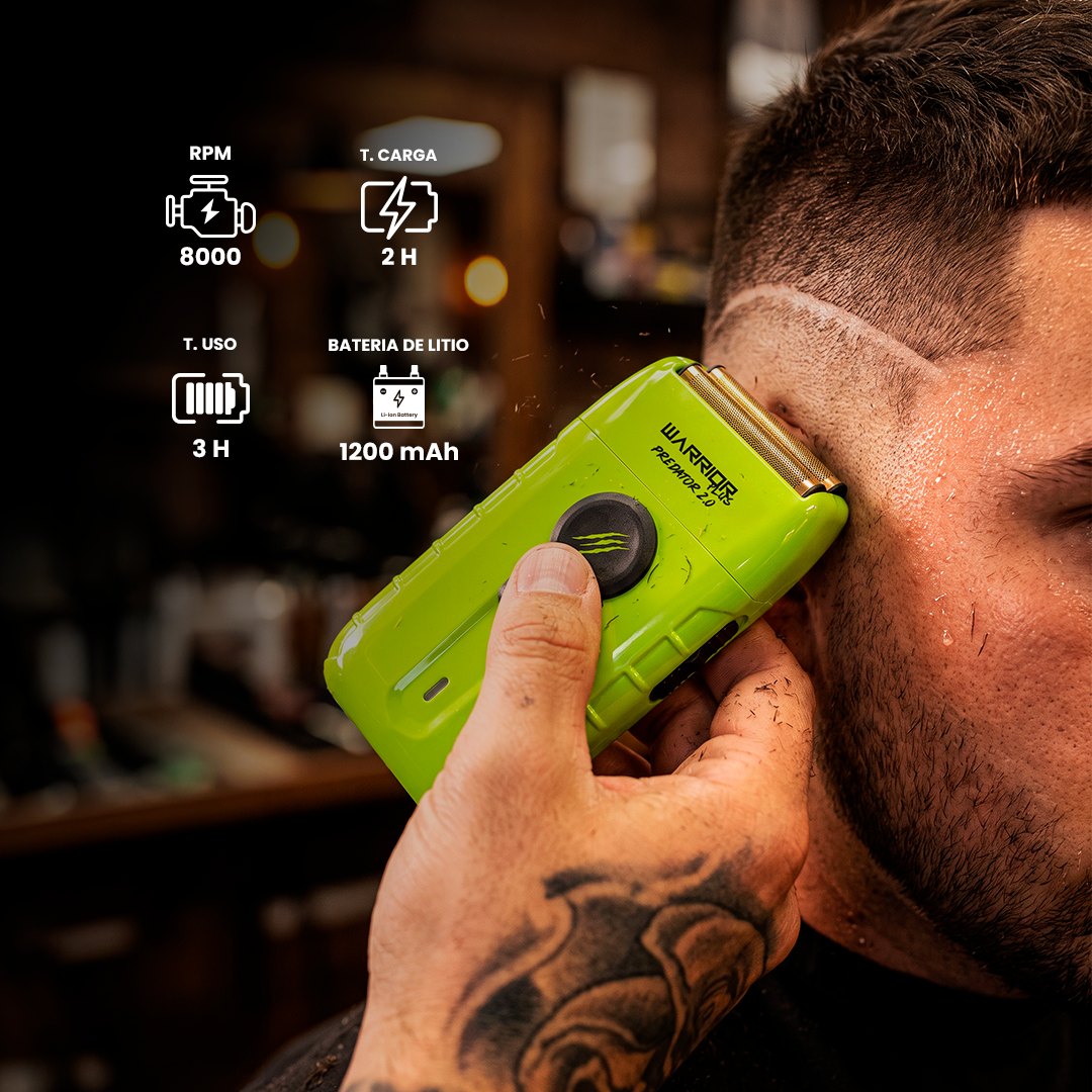 SHAVER WARRIORPLUS PREDATOR 2026 VERDE
